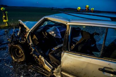 Oberndorf: Schwerer Verkehrsunfall mit 3 Verletzten Personen einer dabei Schwer Verletzt 